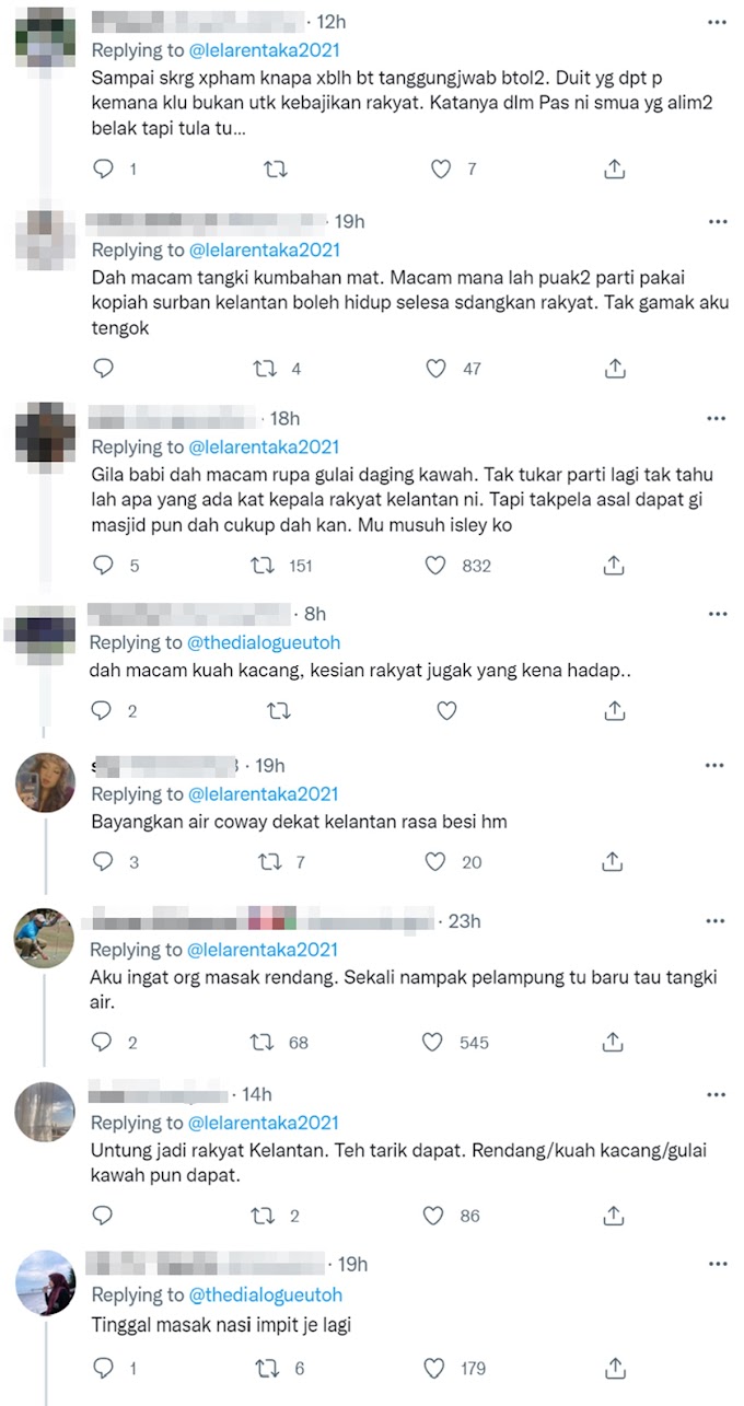 #Hiburan: “Macam Gulai Daging Kawah!” – Tular Gambar Di Twitter, Netizen Terkejut Tengok Tangki Air Di Kelantan