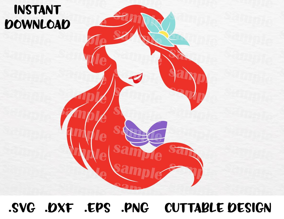 Free Free 193 Ariel Mermaid Svg SVG PNG EPS DXF File