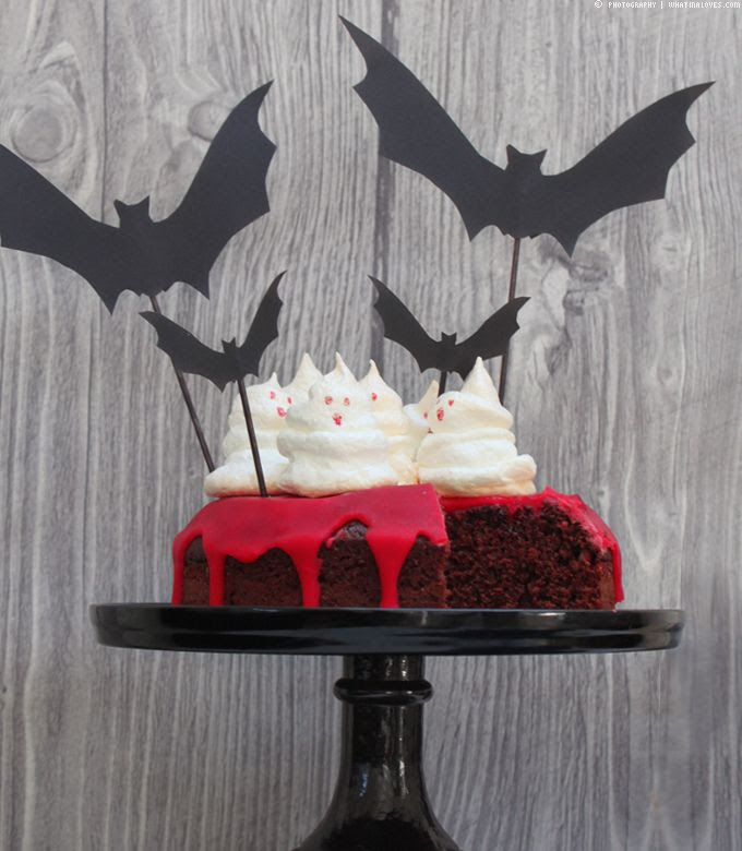 Halloween Cake, Last Minute Idea, Halloweenidee, Halloweenparty