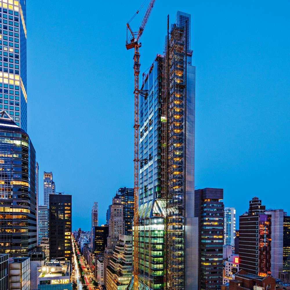 Foster + Partners' 425 Park Avenue skyscraper nears completion in New York