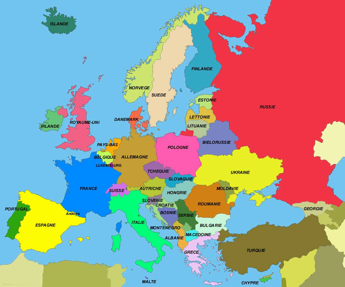 Carte d Europe Images et Photos Vacances Arts Guides Carte d Europe Images et Photos Vacances Arts Guides