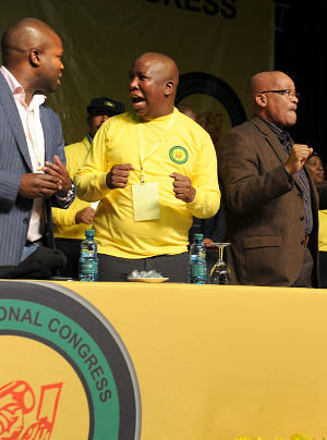 African National Congress Youth League conference in South Africa featured the President Julius Malema as well as President Jacob Zuma. Malema won re-election easily over the youth wing of the ruling party. by Pan-African News Wire File Photos