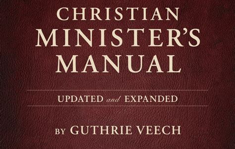 Download Christian Minister s Manual Free eBooks PDF