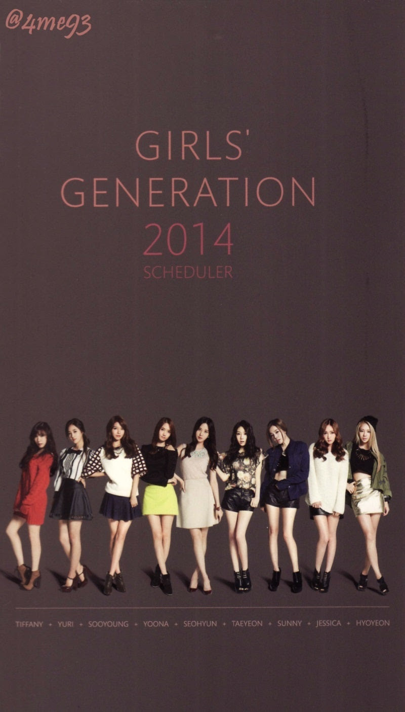 少女時代 14年公式カレンダー 1月 6月スキャン ｌｏｖｅ韓国ｌｏｖｅ パボのちぃちゃんの生活２