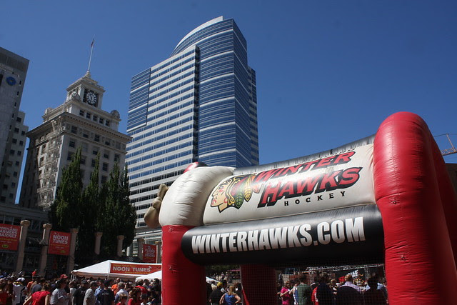 Stanley Cup in Portland, 8/17/11