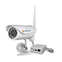 TriVision Ip66-rated Waterproof Outdoor Ip Network Camera, Infrared Night Vision Max 45 Feet , Built-in Micro-sd Card Dvr, Motion Detection Triggered E-mail Alarm Plug and Play(NC-316W)