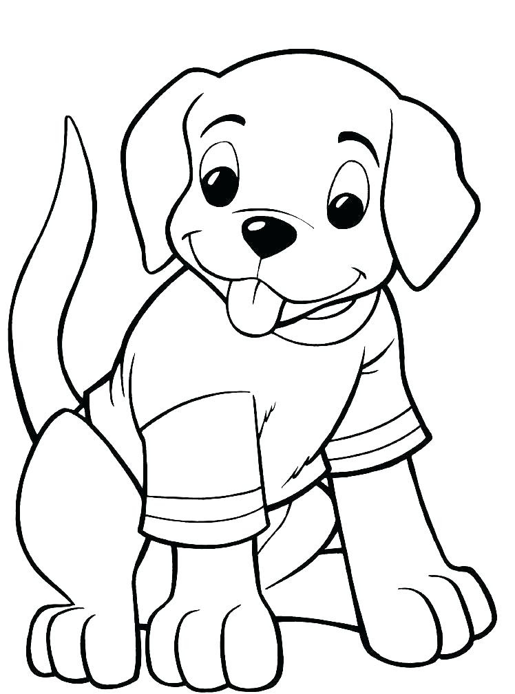 Realistic Puppy Coloring Pages at GetColorings.com | Free ...