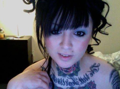 tattooed girl