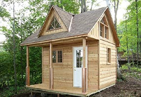 12 x 12 cabin with loft photo - click to enlarge
