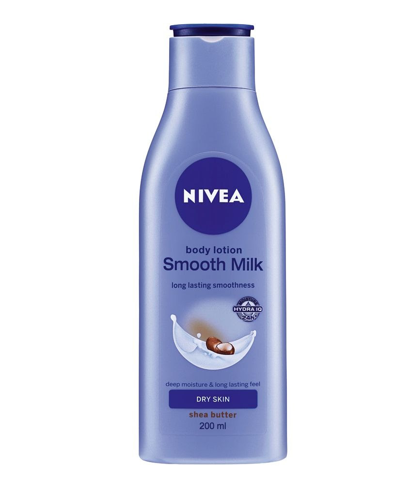 Nivea smooth milk with shea butter