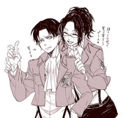 リヴァハン 進撃の巨人 13 05 Pixiv年鑑 B