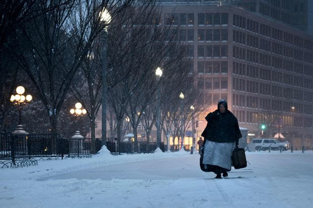 Storm Jonas hits America