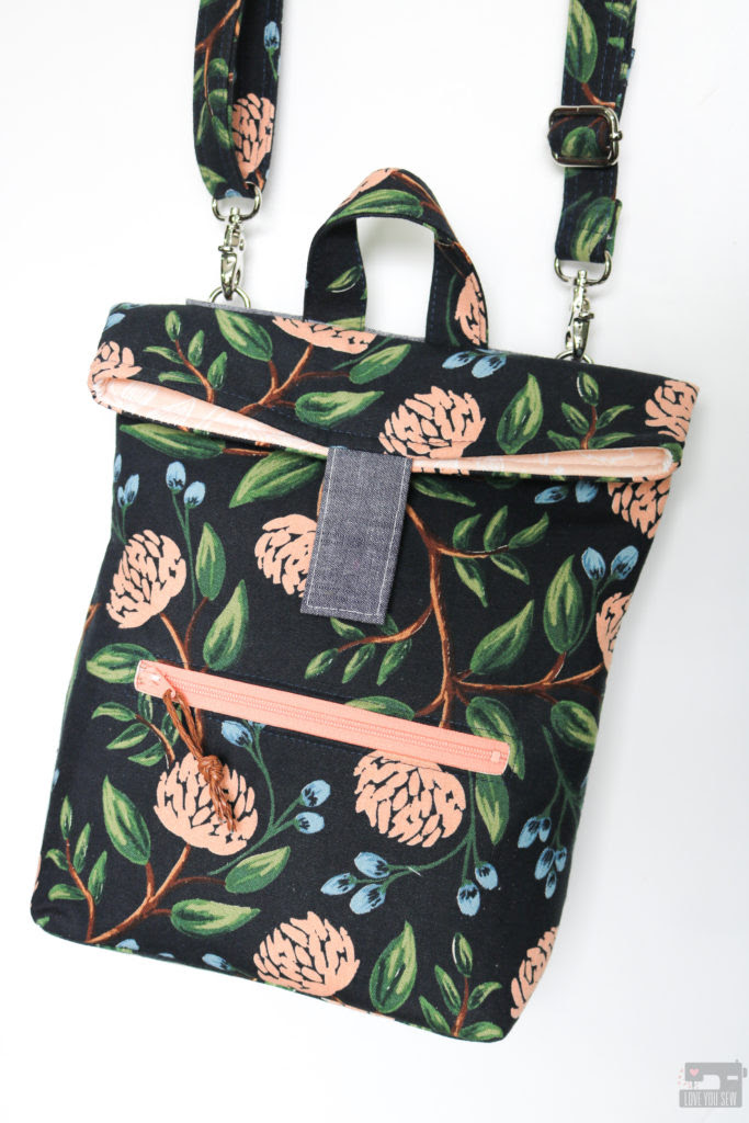 Abbey Convertible Backpack Diy Sewing Pattern Love You Sew