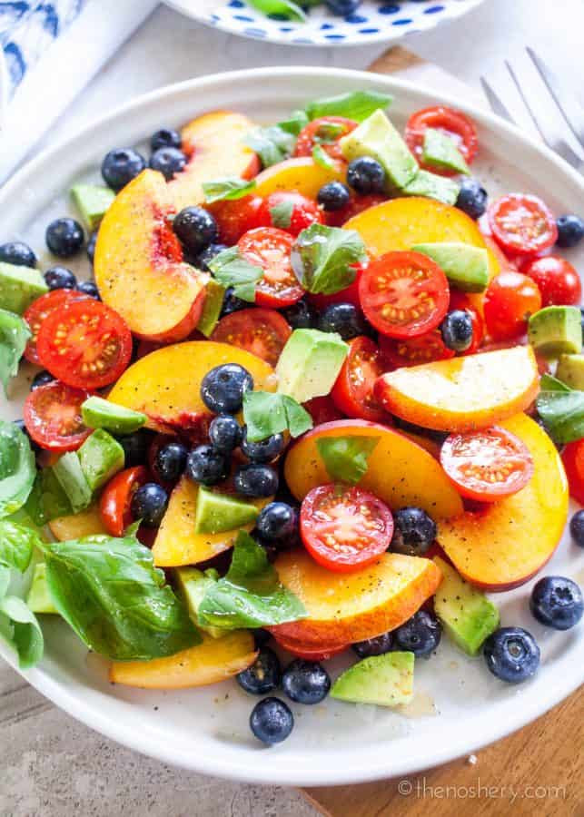Summer Fruit Dinner Salad | The Noshery