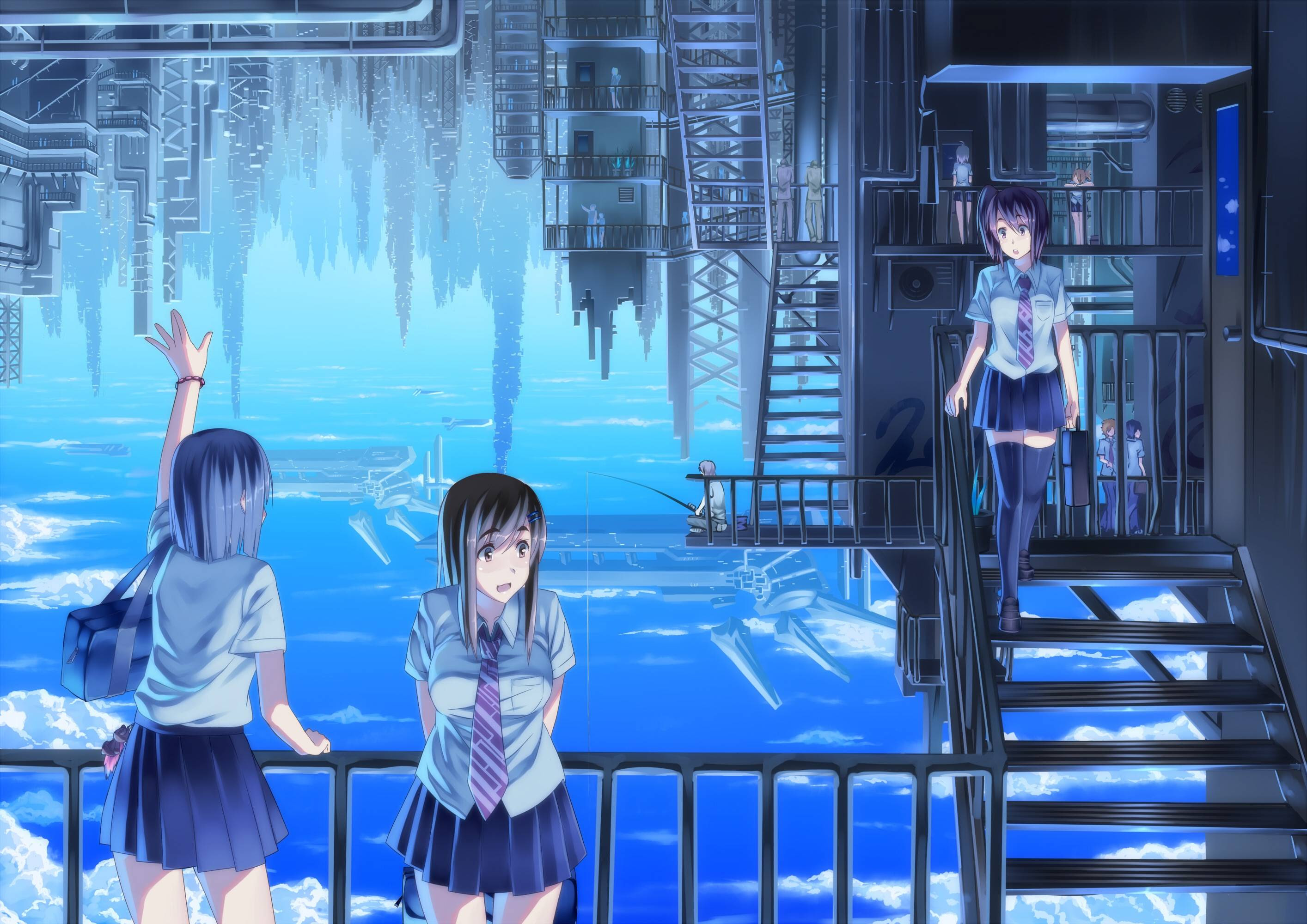 女の子 綺麗 幻想 的 な イラスト Transportkuu Com