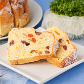 wielkanocna babka drożdżowa
