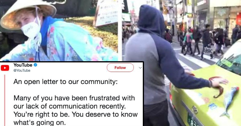 YouTube issues open letter to their community on Twitter following the Logan Paul vlog controversy.