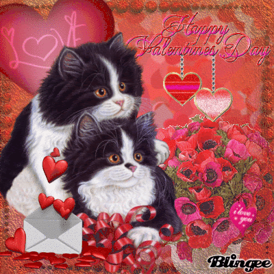 Cat Happy Valentines Day Quote Pictures, Photos, and ...