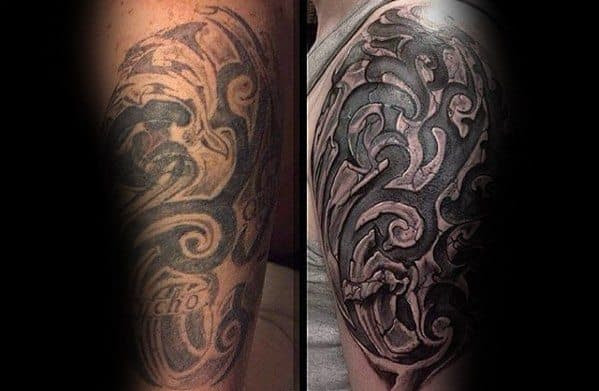tribal tattoos cover up