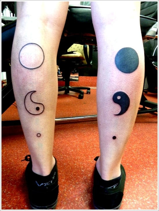 40+ Amazing Yin Yang Tattoo Designs