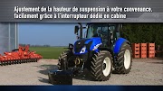 tractor tires T5 Tier 4B - Suspensions pont avant et cabine