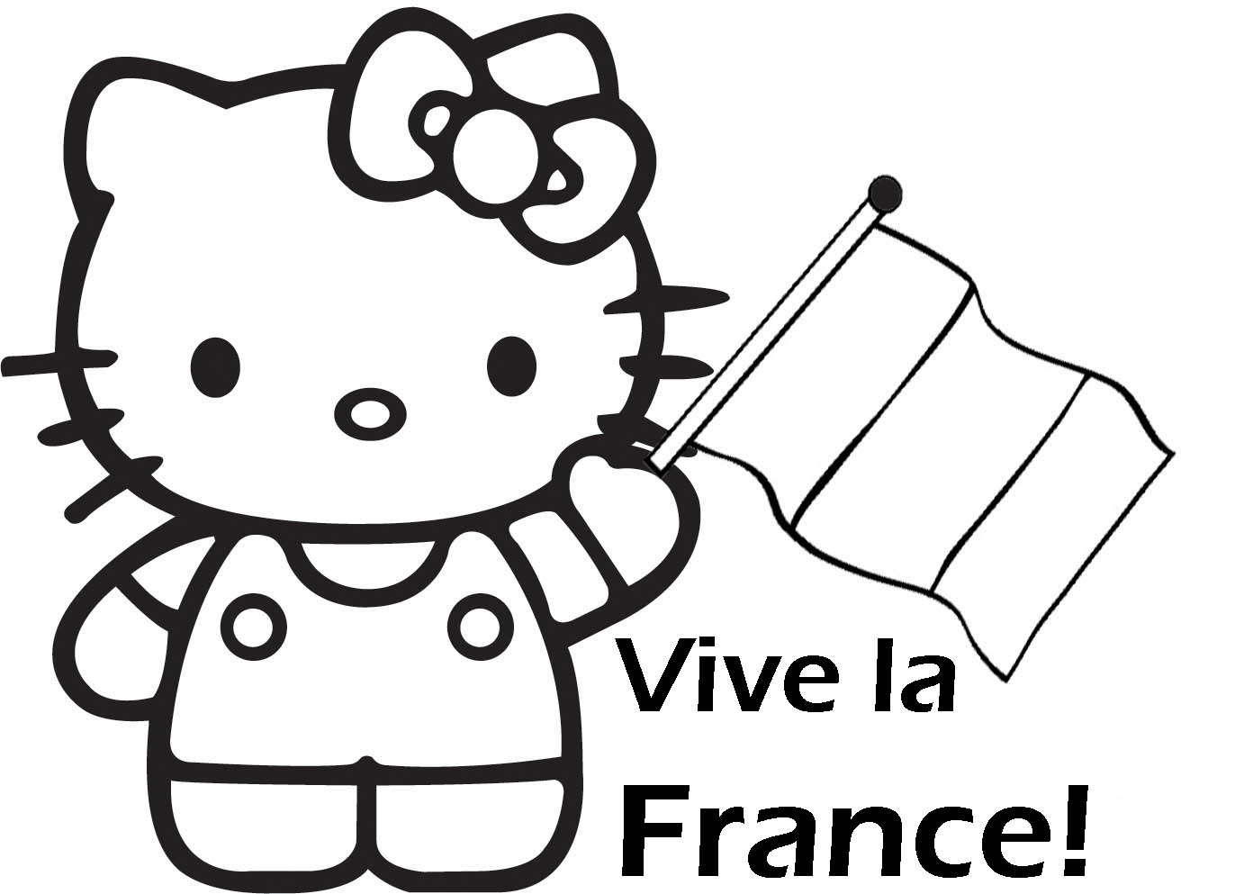 Coloriage hello kitty gratuit dessin a imprimer 140