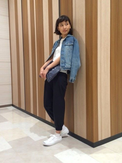 まとめ 人気のgジャンをパンツで着こなすレディースコーデ選 Odeco Mart Blog