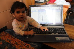 The Youngest Indi Blogger Nerjis Asif Shakir 11 month old by firoze shakir photographerno1