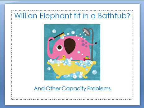 Math Problem Solving: Exploring Capacity - Kindergarten ...
