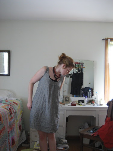 linen dress.