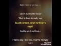 √ダウンロード baby i love you i love you i love you lyrics 312983-Oh baby i love you i love you i love you lyrics