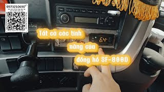 Bật mí tất cả các tính năng ẩn của đồng hồ SF-800D- TPVlog