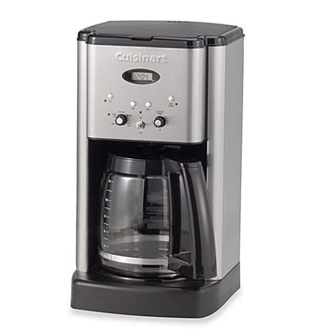 Staying warm and caffeinated every day of the week can be tougher than it sounds. CuisinartÂ® Brew Centralâ¢ 12-Cup Programmable Coffee Maker