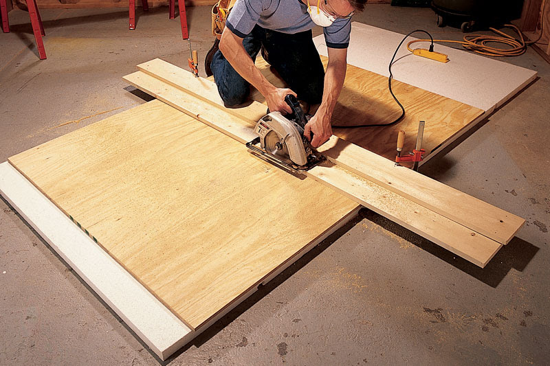 Woodworking Cutting plywood circular saw Plans PDF 