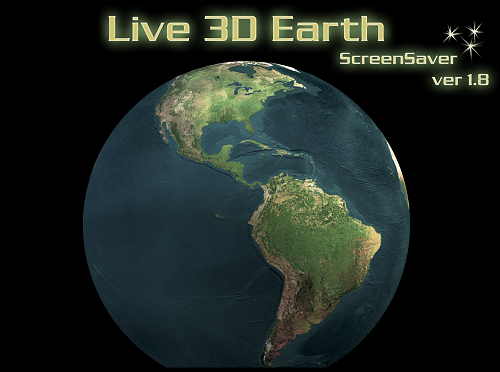 wallpaper earth 3d. Free Live 3D Earth 1.8