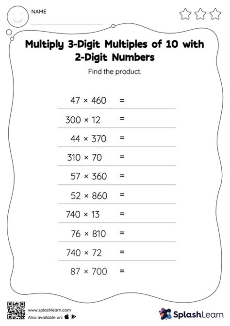  multiplication worksheets with answers worksheets for kindergarten