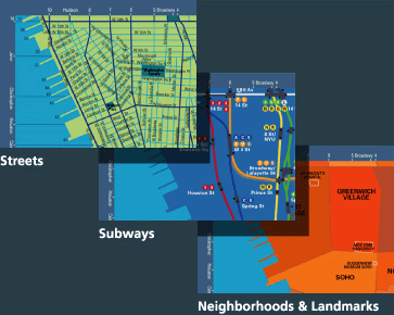 Street Map Of Manhattan Ny