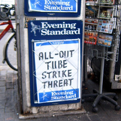 Tube Strike Threat