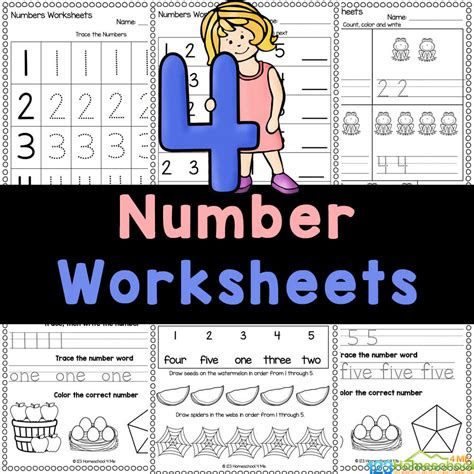  100 free counting printables activities