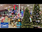 Idea Lowe S Christmas Trees Christmas Decorations Decor Ornaments Shop With Me Shopping Store Walkthrough, 