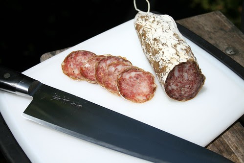 Sugimoto with sopressata