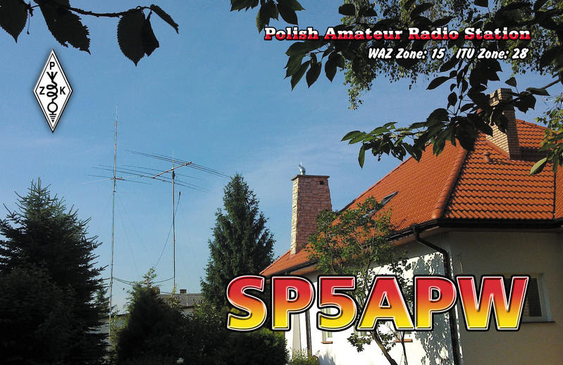 Click to enlarge... QSL image for SP5APW