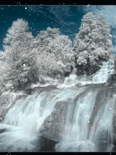cascada nevada