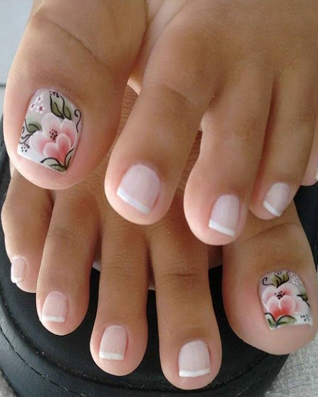 ¿cuáles son las tendencias de decoración de uñas de pies? Pedicure Disenos De Unas Pies Unas Pies Decoracion Otosection