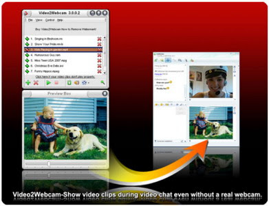 video2webcam تحميل برنامج الكاميرا الوهمية Video2Webcam 2011   تنزيل الكاميرا الوهمية للمسن