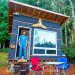 tiny home, cheap tiny home, 83 square foot home, recycled home, salvaged tiny home, 500 dollar tiny home, tiny house