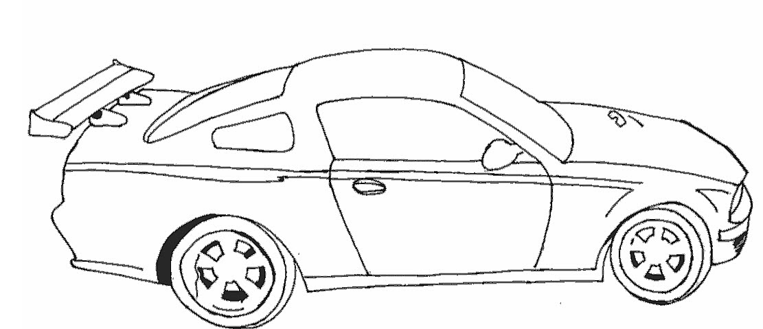 Racing cars coloring pages to download and print for free