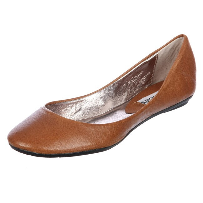 Steve Madden Women's 'P-Heaven' Cognac Ballet Flats