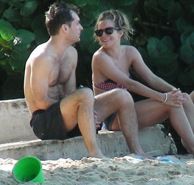 Jude Law and Sienna Miller 