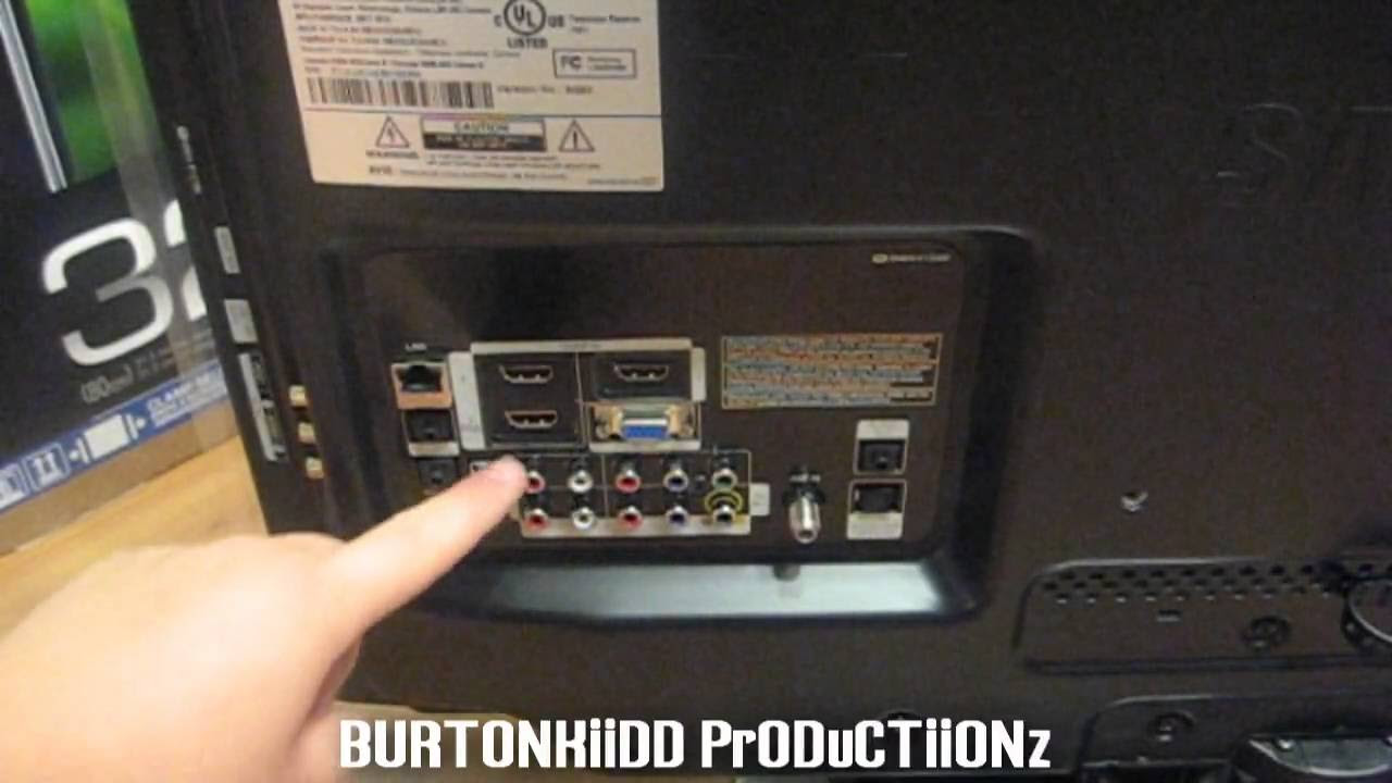 Unboxing :: Samsung 32"1080p LCD HDTV (LN32C550) - YouTube